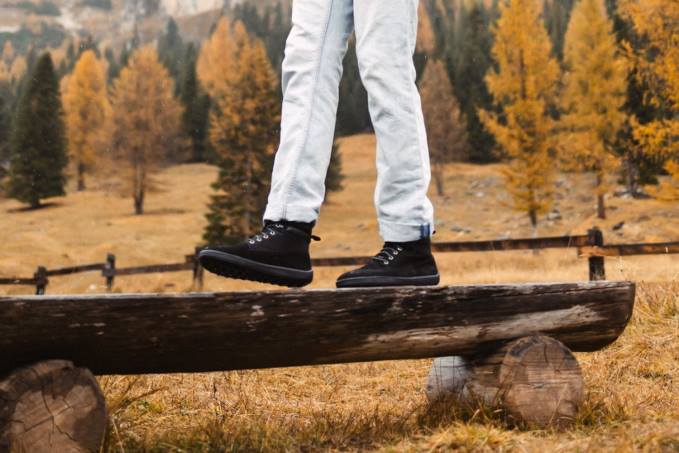 uomini stivali a piedi nudi nevada neo tutto nero Be Lenka 80JV37