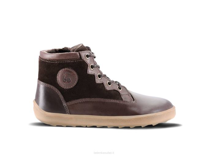 uomini stivali a piedi nudi olympus Marrone scuro Be Lenka 80JV40