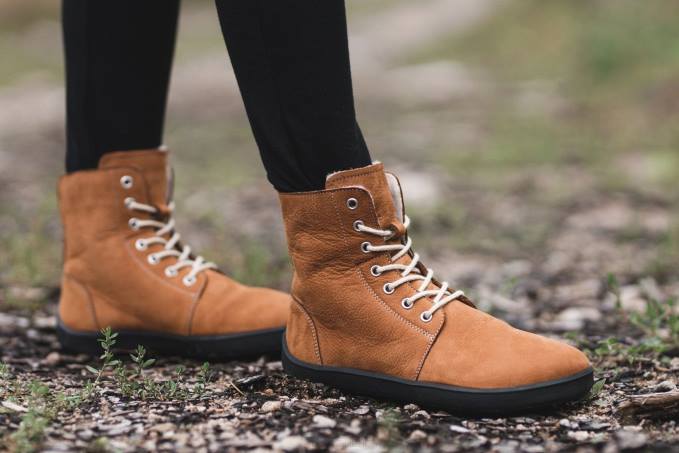 uomini stivali invernali a piedi nudi inverno 2.0 cognac Be Lenka 80JV50