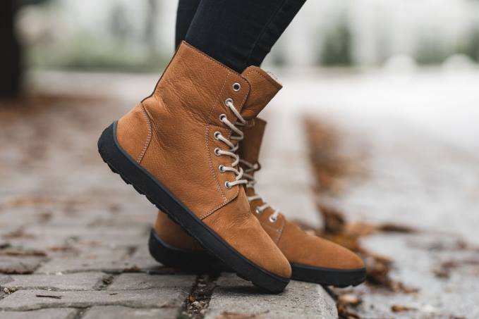 uomini stivali invernali a piedi nudi inverno 2.0 cognac Be Lenka 80JV50