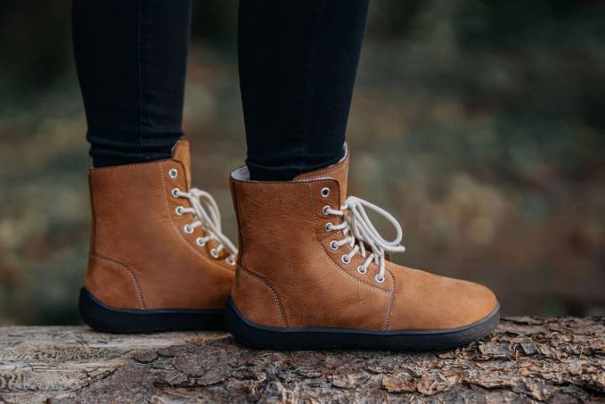 uomini stivali invernali a piedi nudi inverno 2.0 cognac Be Lenka 80JV50