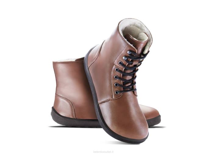 uomini stivali invernali a piedi nudi inverno 2.0 neo Marrone scuro Be Lenka 80JV56