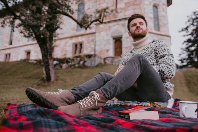 uomini stivali invernali a piedi nudi inverno 2.0 neo cioccolato Be Lenka 80JV55