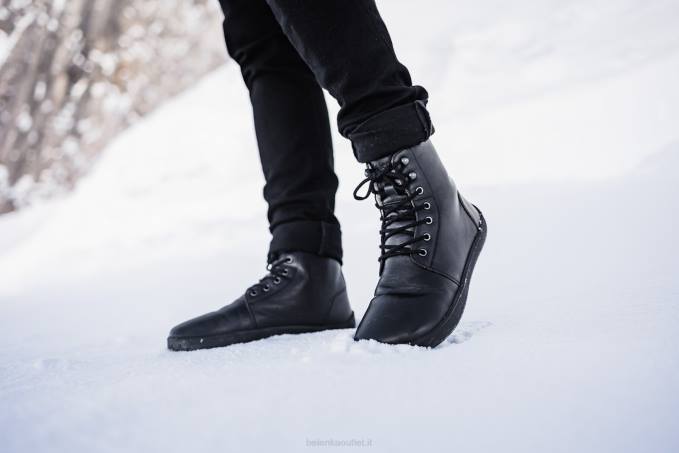 uomini stivali invernali a piedi nudi inverno 2.0 neo nero Be Lenka 80JV57