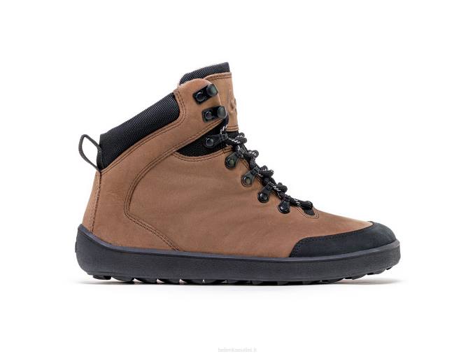 uomini stivali invernali a piedi nudi ranger Marrone scuro Be Lenka 80JV43