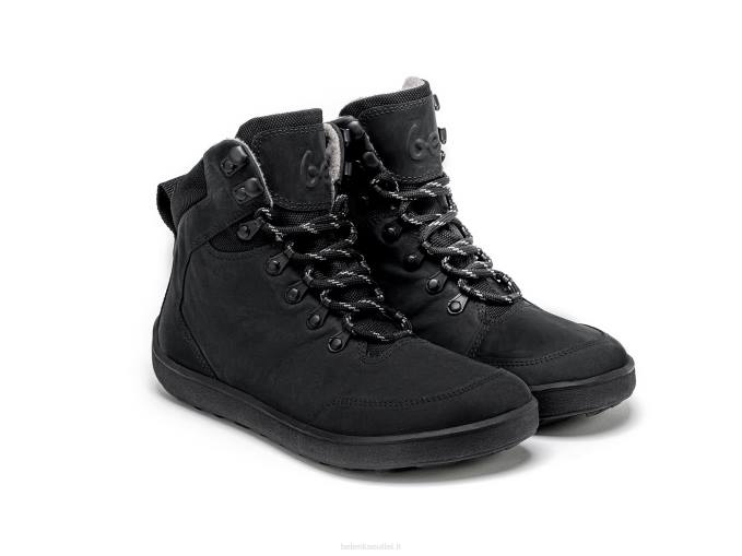 uomini stivali invernali a piedi nudi ranger tutto nero Be Lenka 80JV42